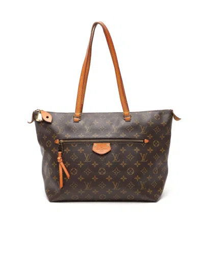 Pre-owned Louis Vuitton Monogram Jena Mm Tote Bag In Brown