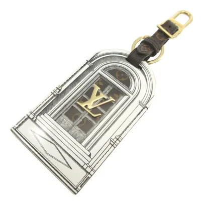 Pre-owned Louis Vuitton Monogram Keyring () In Brown