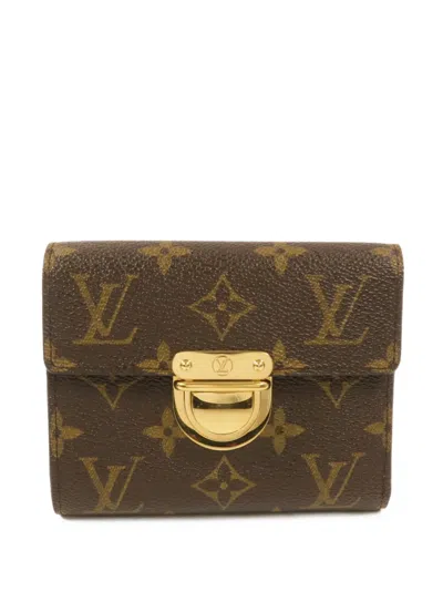 Pre-owned Louis Vuitton Monogram Koala Wallet In Brown