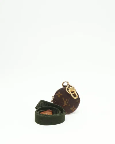 Pre-owned Louis Vuitton Monogram Lanyard Multi Pochette Coin Case