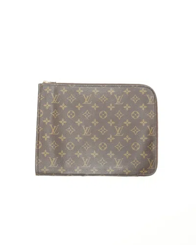 Louis Vuitton Monogram Laptop Case, Size 13-inch In Brown