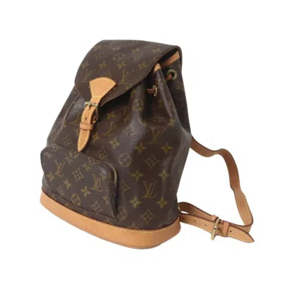 Pre-owned Louis Vuitton Monogram Leather Backpack ()