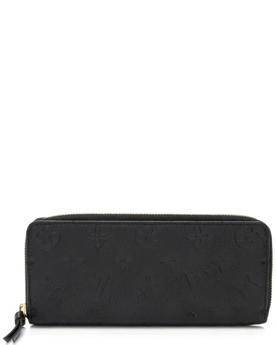 Pre-owned Louis Vuitton Monogram Leather Clemence Wallet