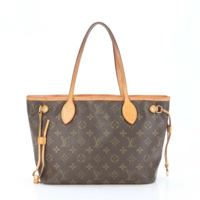 Pre-owned Louis Vuitton Monogram Leather Coated Canvas Handbag () In Brown