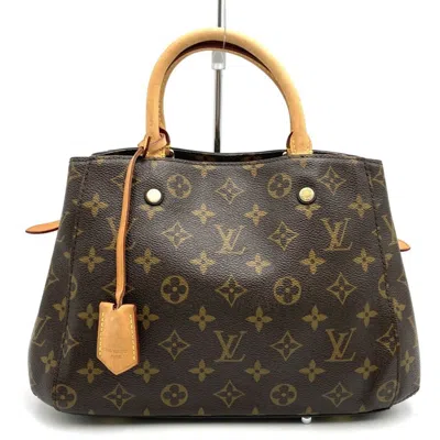 Pre-owned Louis Vuitton Monogram Leather Handbag () In Brown