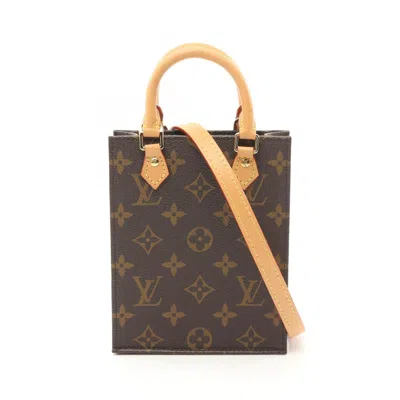 Pre-owned Louis Vuitton Monogram Leather Handbag () In Brown