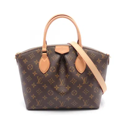 Pre-owned Louis Vuitton Monogram Leather Handbag () In Brown