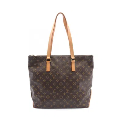 Pre-owned Louis Vuitton Monogram Leather Tote Bag () In Brown