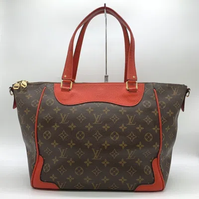 Pre-owned Louis Vuitton Monogram Leather Tote Bag () In Brown