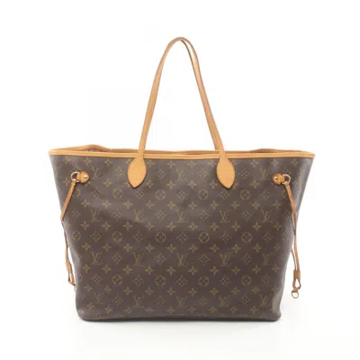Pre-owned Louis Vuitton Monogram Leather Tote Bag () In Brown