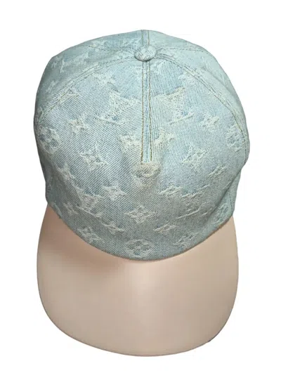 Pre-owned Louis Vuitton Monogram Legacy Hat In Blue