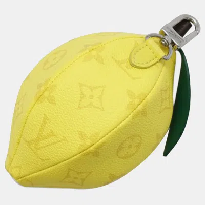 Pre-owned Louis Vuitton Monogram Lemon Pouch
