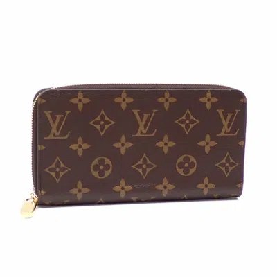 Pre-owned Louis Vuitton Monogram Long Wallet (bi-fold) () In Brown