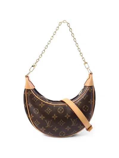 Pre-owned Louis Vuitton Monogram Loop Shoulder Bag In Brown