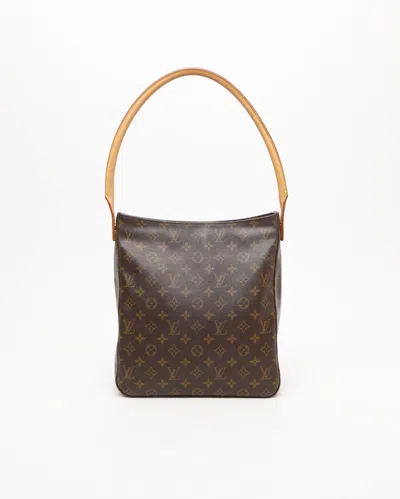 Pre-owned Louis Vuitton Monogram Looping Gm Shoulder Bag