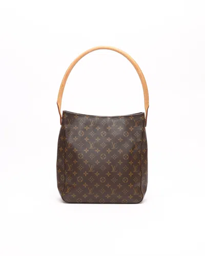Pre-owned Louis Vuitton Monogram Looping Gm Shoulder Bag
