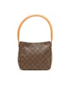 Louis Vuitton Monogram Looping Mm Bag In Brown