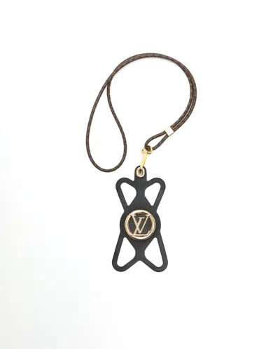 Pre-owned Louis Vuitton Monogram Louise Phone Holder In Multi