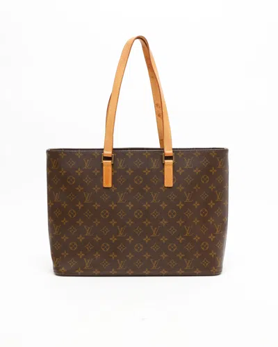 Pre-owned Louis Vuitton Monogram Luco Bag