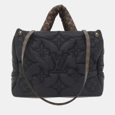 Pre-owned Louis Vuitton Monogram (lv Pillow) On The Go Mm Handbag