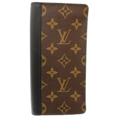 Pre-owned Louis Vuitton Monogram Macassar Canvas Long Wallet (bi-fold) () In Multi