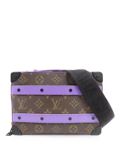 Pre-owned Louis Vuitton Monogram Macassar Handle Soft Trunk Shoulder Bag In Brown