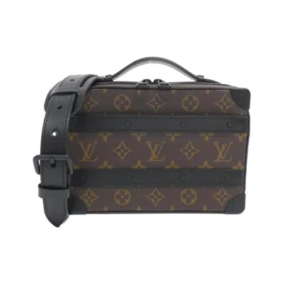 Pre-owned Louis Vuitton Monogram Macassar Marron Coated Canvas Shoulder Bag ()