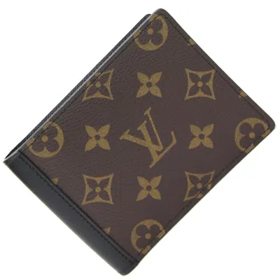 Pre-owned Louis Vuitton Monogram Macassar Monogram Macassar Wallet (bi-fold) ()