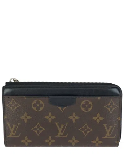 Louis Vuitton Monogram Macassar Zippy Wallet (authentic Pre-loved)