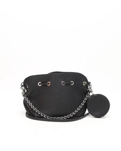 Pre-owned Louis Vuitton Monogram Mahina Bella Bucket Bag In Black