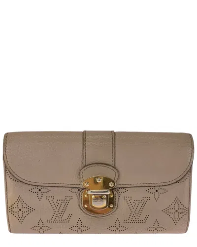 Louis Vuitton Monogram Mahina Iris Long Wallet (authentic Pre-loved)