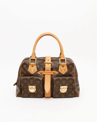 Pre-owned Louis Vuitton Monogram Manhattan Gm Bag