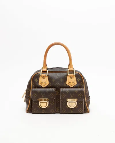 Pre-owned Louis Vuitton Monogram Manhattan Pm Bag
