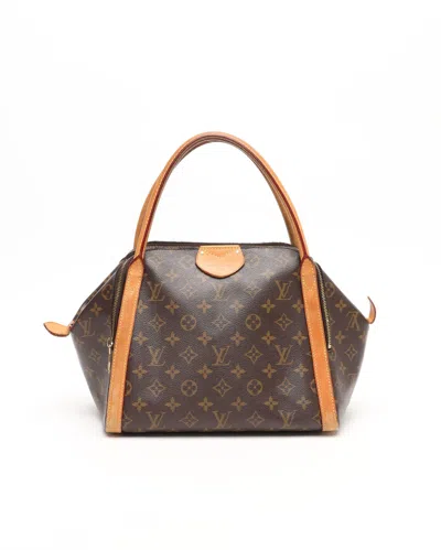 Pre-owned Louis Vuitton Monogram Marais Mm Bag In Brown