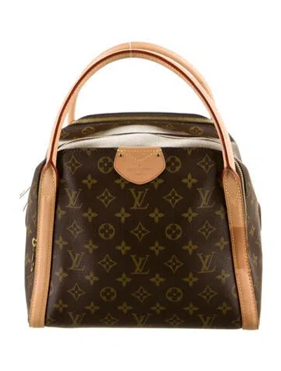 Pre-owned Louis Vuitton Monogram Marais Mm In Brown
