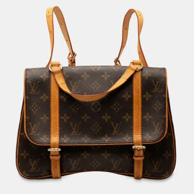 Pre-owned Louis Vuitton Monogram Marelle Sac A Dos In Brown