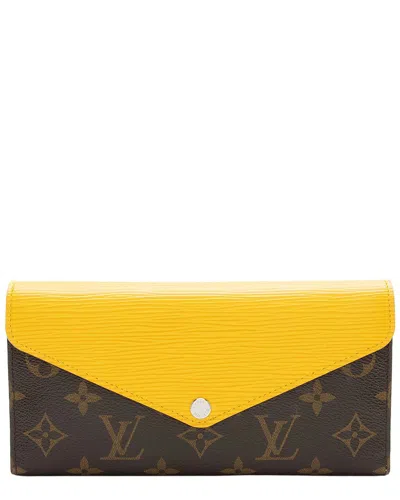 Pre-owned Louis Vuitton Monogram Marie-lou Long Wallet (authentic Pre-loved)