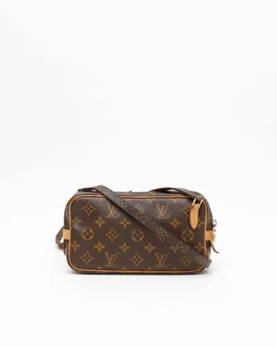Pre-owned Louis Vuitton Monogram Marly Crossbody Bag