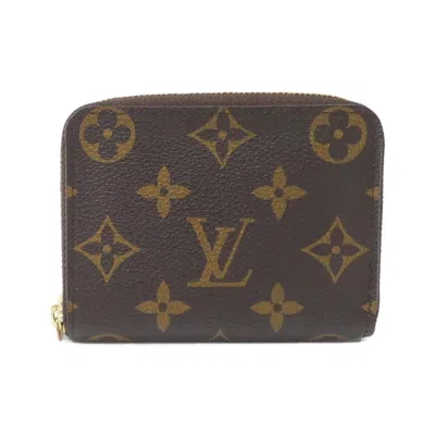 Pre-owned Louis Vuitton Monogram Marron Coated Canvas Coin Purse/coin Case () In Brown
