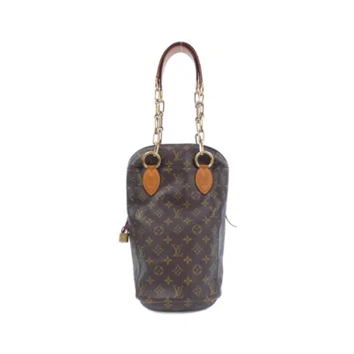 Pre-owned Louis Vuitton Monogram Marron Coated Canvas Handbag Shoulder Bag () In Brown