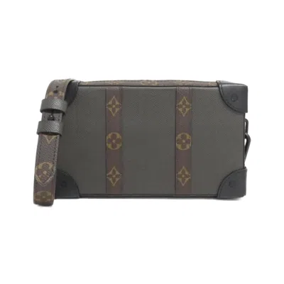 Pre-owned Louis Vuitton Monogram Marron Coated Canvas Leather Shoulder Bag ()