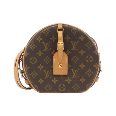 Pre-owned Louis Vuitton Monogram Marron Coated Canvas Shoulder Bag ()