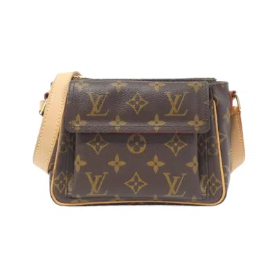 Pre-owned Louis Vuitton Monogram Marron Coated Canvas Shoulder Bag ()