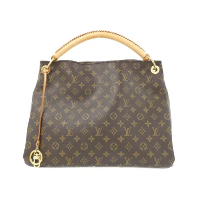 Pre-owned Louis Vuitton Monogram Marron Coated Canvas Shoulder Bag ()