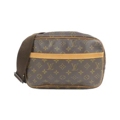 Pre-owned Louis Vuitton Monogram Marron Coated Canvas Shoulder Bag ()