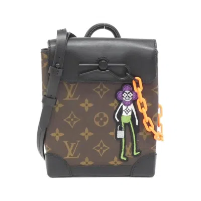 Pre-owned Louis Vuitton Monogram Marron Coated Canvas Shoulder Bag ()
