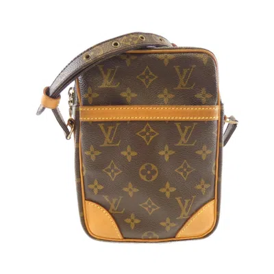 Pre-owned Louis Vuitton Monogram Marron Coated Canvas Shoulder Bag ()
