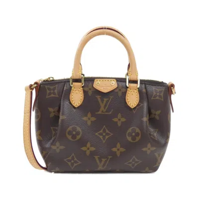 Pre-owned Louis Vuitton Monogram Marron Coated Canvas Shoulder Bag ()