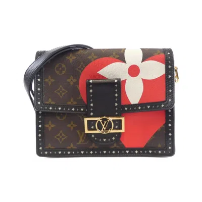 Pre-owned Louis Vuitton Monogram Marron Coated Canvas Shoulder Bag ()