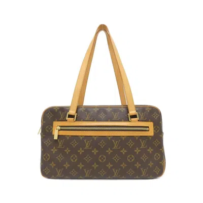 Pre-owned Louis Vuitton Monogram Marron Coated Canvas Shoulder Bag ()